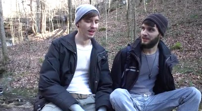 Skinny boyfriends bare flip fuck