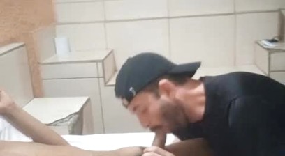 Homeless Latino Str8 chupa o caralho