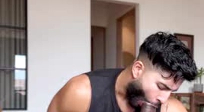 His Huge Cock Was Too Big For Him To Take