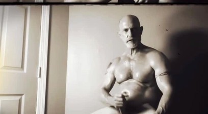 James York Jacking Off Sitting On A Stool