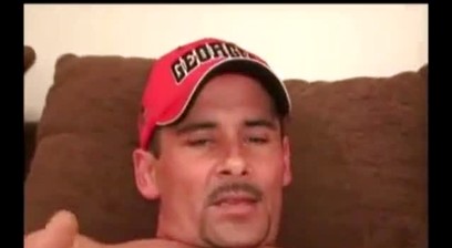 Daddy In A Georgia Bulldogs Cap Jacking Off