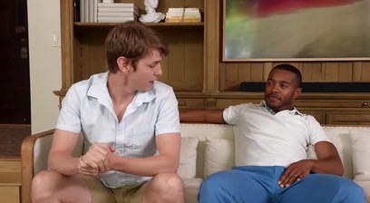 Sage Roux offers his holes to Jake Waters' Big Cock - BoB