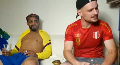 Scally lads in football - to fuck and cum man