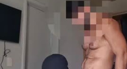 hitting the masked man hard