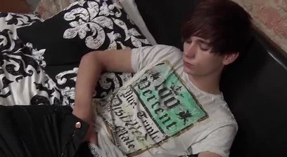 Twink Strokes His Dick To Gushing Load