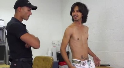 Arrogant Twink Punished in The Mall Back Room - Copfucks