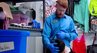 Caught By The Guard, Getting Served Hard