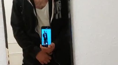 DirTyJunkBro play with socks and pisses the nice and wet.