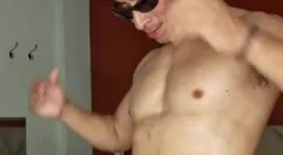 Muscled hunk fucks military man