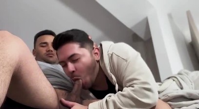 Watching a movie with my roommate when we were alone in the house ended up being a night of intense