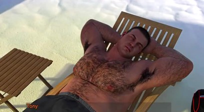 Stepdaddy May Love - Hairy Daddy with Big Cock Gets a Sloppy Blowjob While He Fingers My Ass