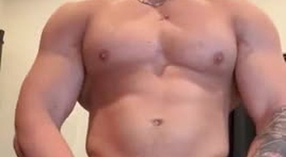 Good boy, the muscle twunk growled; a whisper like gravel..