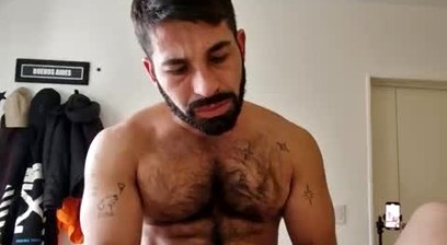 Throat Filled Hole Used Hairy Daddy Action - Christian Hunter and Macroba