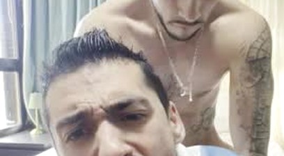 hot daddy gets hole wrecked by sexy latin hunk