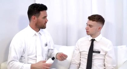 Innocent mormon boy barebacked by older guy