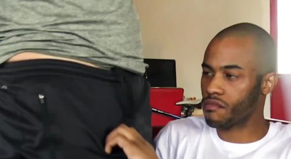 Straight Jock's Raw, Hardcore Threesome POV Fuck For Cash