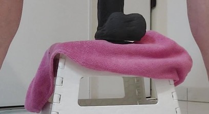 Extreme anal dilation, 14cm in diameter