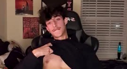 Latino man jerking off