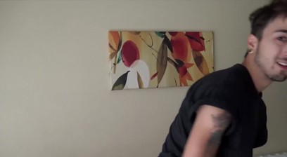 I made sure that every drip of my hot cum spills in Manis pierced tongue