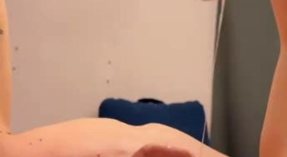 Gunnar Haffa sucking on dildo