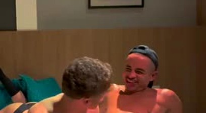 Giant white cock Marret wrecks Brazilian twink