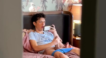 Cooper caught masturbating