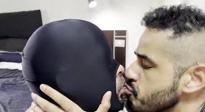 Big Latin Cock Shoved Down His Throat - Breeding His Hairy Hole