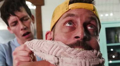 Johnny Ford Hooks Up with Stepsons Buddy in Garage