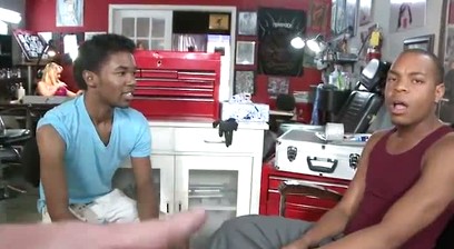 GAYWIRE - Urban Invasion Gay Sex At A Tattoo Shop In Miami