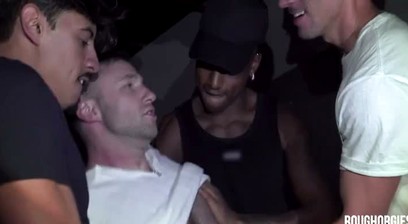 Clueless Twink Stumbled In, Stretched Within