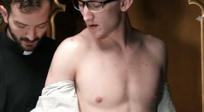 Receiving it in the altar