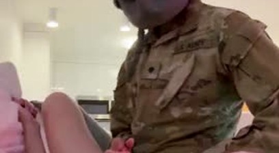 Fucked by a soldier