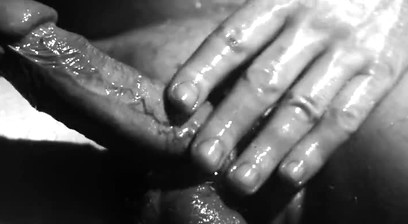 Close-up Oily Masturbation and Cum