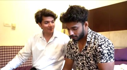 Hot Guy seduced while photoshoot