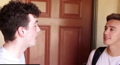 Perv Stepdad Derek Allen Rims And Stuffs Twink Stepson & BF On Thanksgiving - Family Dick