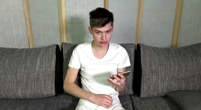 Cute East Boys Twink Jerking Off His Big Dick