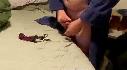 Found panties double cum dump