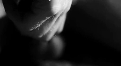 Close Up Artistic Touching in Black and White