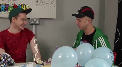 EuroBoyXXX Deacon Hunter Destroys Milo Millis Tight Ass On His Birthday