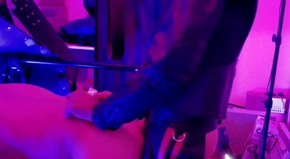 - leatther Biker Fuck un Livreur .