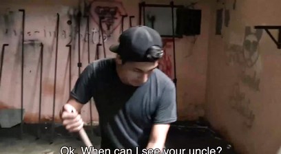 Attractive latino Eloy gobbleed my cock until I release my cum on his face