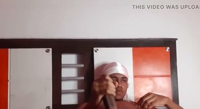 I masturbate my BBC cock and then I swallow my own milk