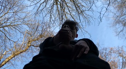 (18 Y.o) Cute Boy Stroking his 9 Inches Dick /OUTDOOR / School Boy / Hunks