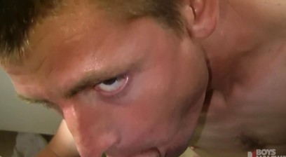 Daddy Dick makes Hungry Boy Hole Moan with Pleasure