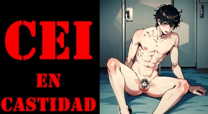 JOI and CEI in chastity.