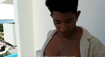 Hot stud Alam Herrera lets Fabian Plata insert his horny cock inside him