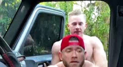 Evan fucks Muscle Stud Outdoors