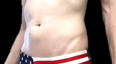 HOT BOYS WITH BIG BULGE IN SPEEDOS BOXERS USA FLAG COMPILATION