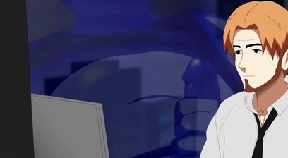 Twink had to suck the mature bear's dick - Hostel 3 - Hentai Yaoi Anime