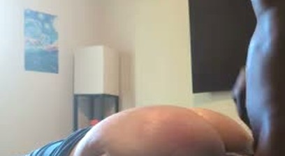 CHUBBY WHITE BOY BEGS FOR BBC